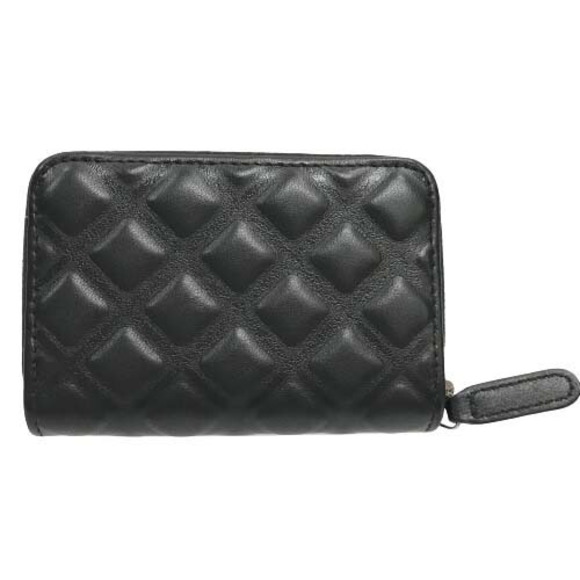 Chanel coin case lambskin black diamond CC matelasse rare line - Picture 3 of 16